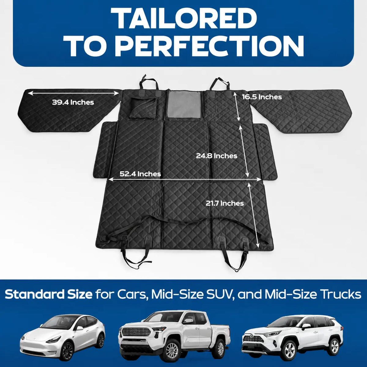 Dog Backseat Extender & Car Bed